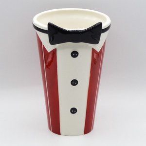 Burton & Burton Bow Tie Tuxedo Vase